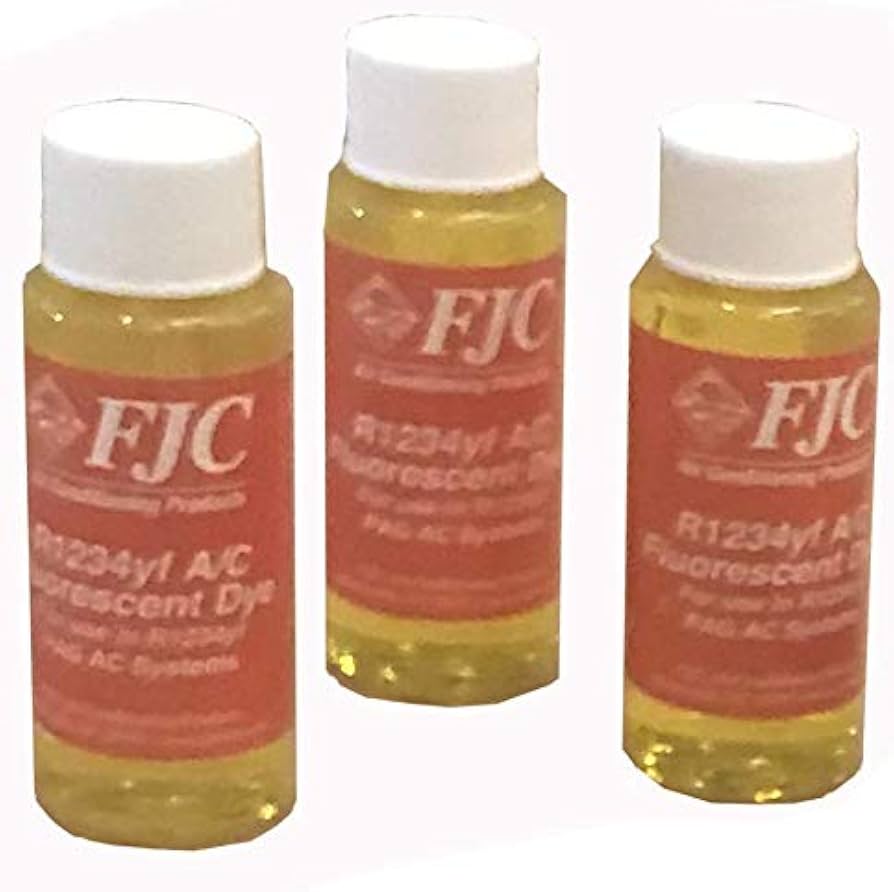 Amazon.com: FJC FJC6810 1 Pack UV A/C Dye (R-1234Yf) : Automotive